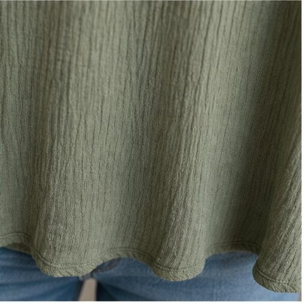 Sage Button Blouse - Picture 6 of 6